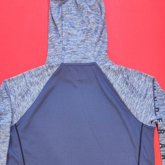 Under Armour HeatGear loose lightweight hoodie purple grey women's size SM - Picture 4 of 6